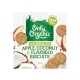 【超市采购】Only Organic 10个月以上宝宝手指饼干100g  口味：苹果椰子亚麻籽手指饼干含有益生菌   草莓手指饼干含铁